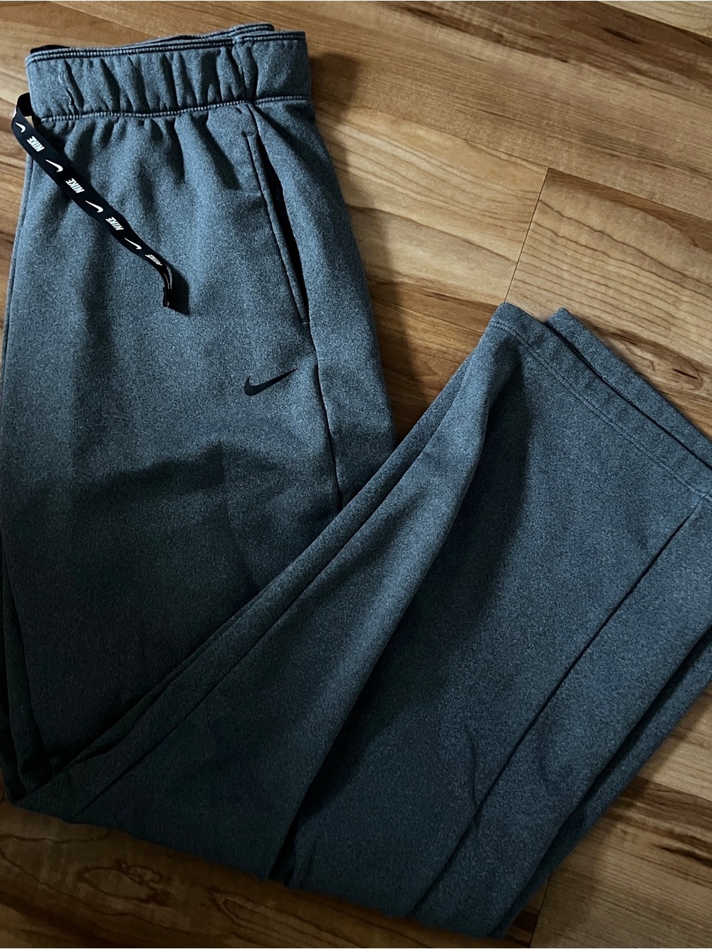 Nike Women's Dark Heather Gray Jogger Pants with Drawstring
